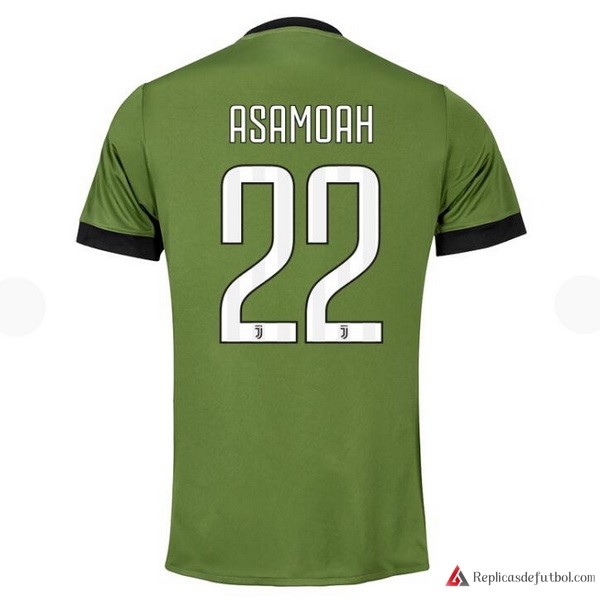 Camiseta Juventus Tercera equipación Asamoah 2017-2018